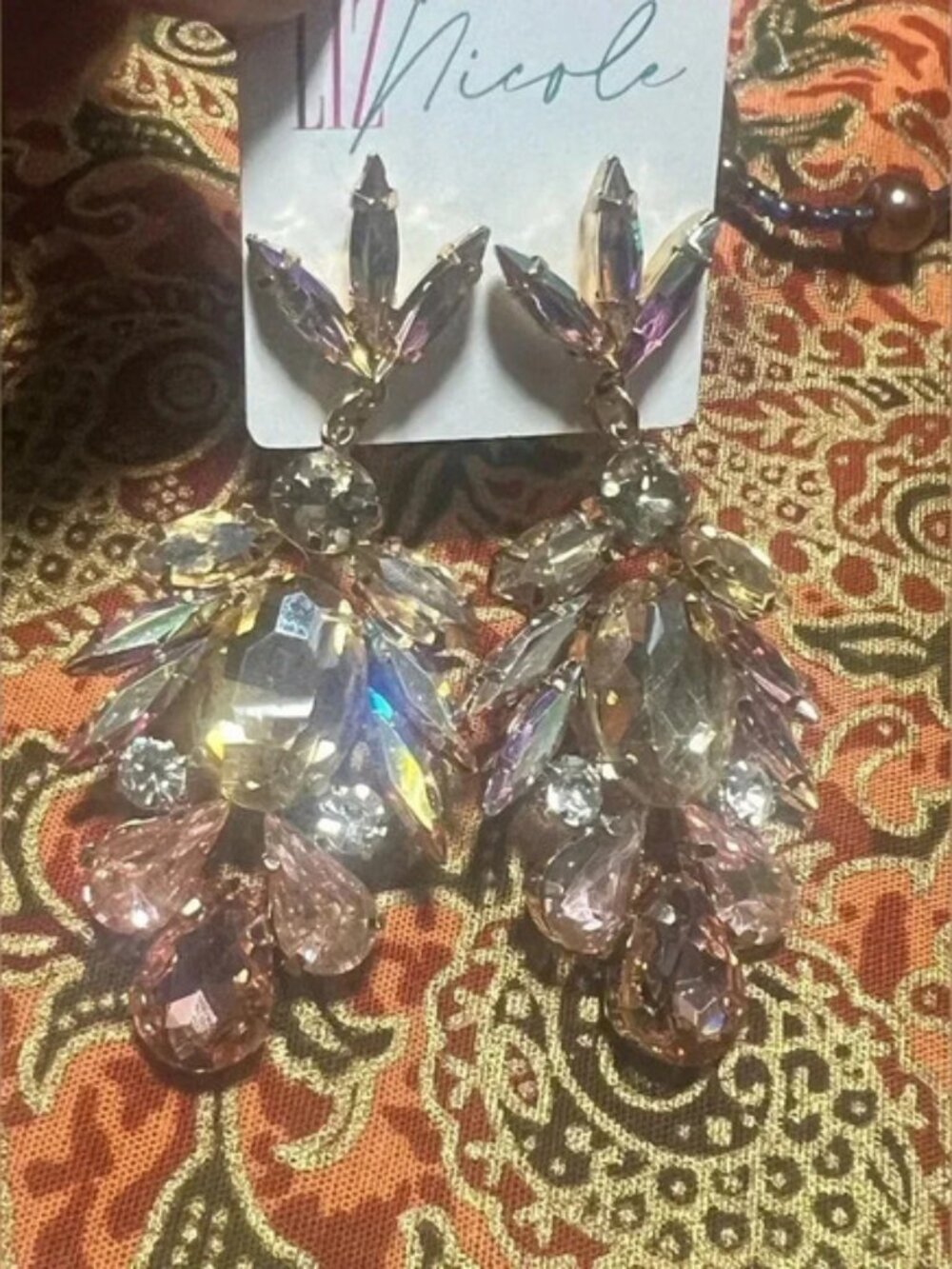Glitz & Glam Festive Dangle Earrings